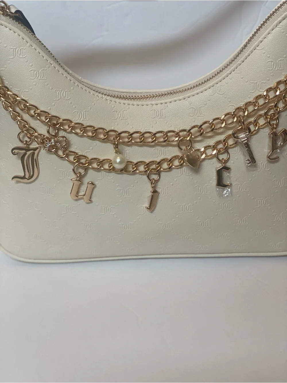 Juicy Couture Hobo Bag with Chain Accent - NWT